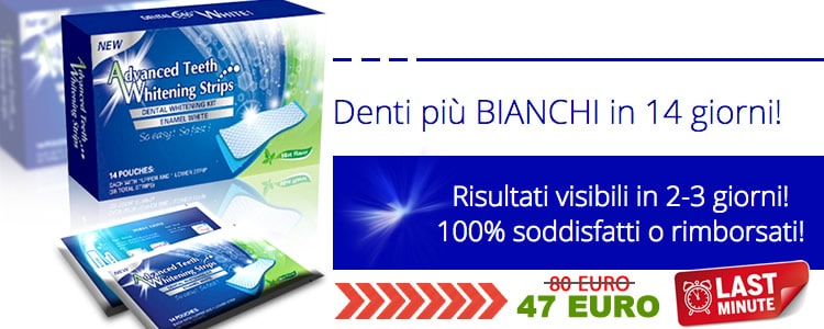 Strisce bianche per i denti, le migliori del mercato